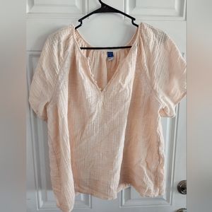 Cream Old Navy Blouse